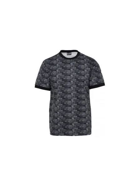 Póló Ea7 Emporio Armani fekete