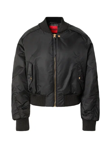 HUGO Geacă de primăvară-toamnă negru