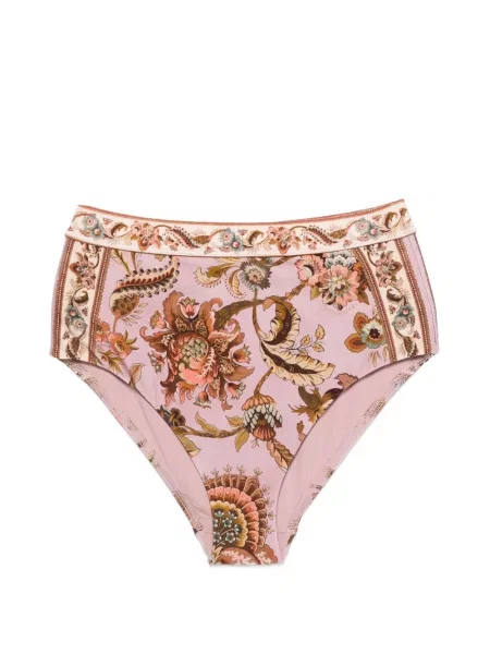 Bikini Zimmermann cu model floral cu imagine roz