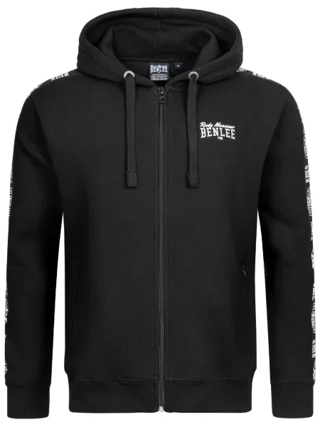 Pulover Benlee s kapuco črna