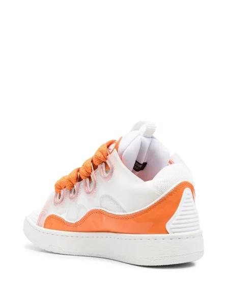 Sneakerși Lanvin portocaliu