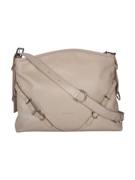 Torebka skórzana Givenchy skórzana beżowa