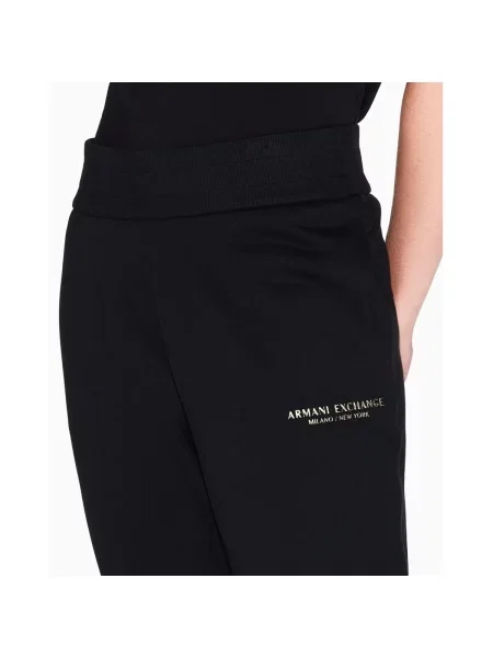 Nohavice Armani Exchange čierna