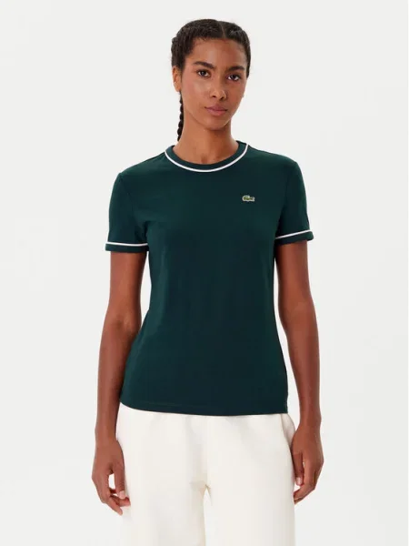 Тениска Lacoste дамска зелено
