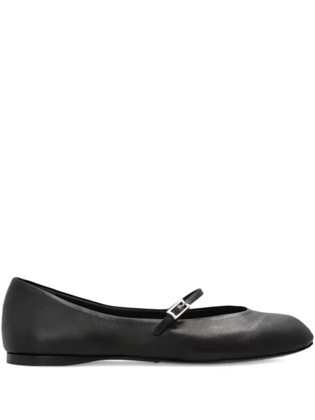 Balerini Max Mara din piele negru