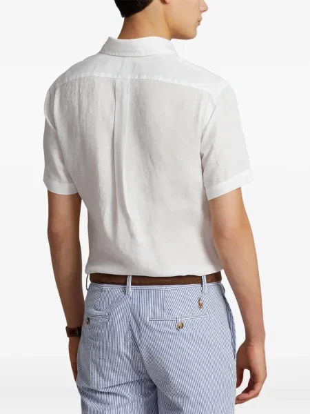 Ριγέ δερμάτινος κάλτσες Polo Ralph Lauren με κορδόνι μαύρο