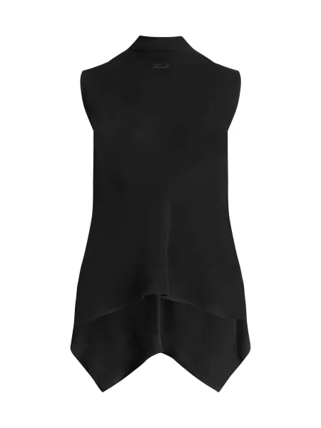 Karl Lagerfeld Bluza črna