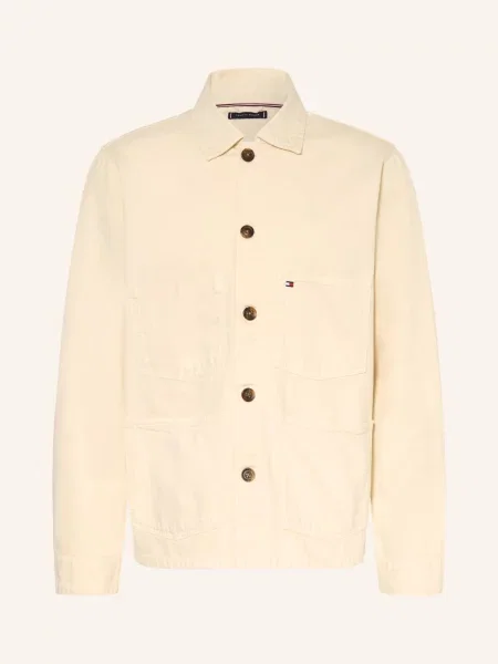 Tommy Hilfiger Džínová Bunda béžová