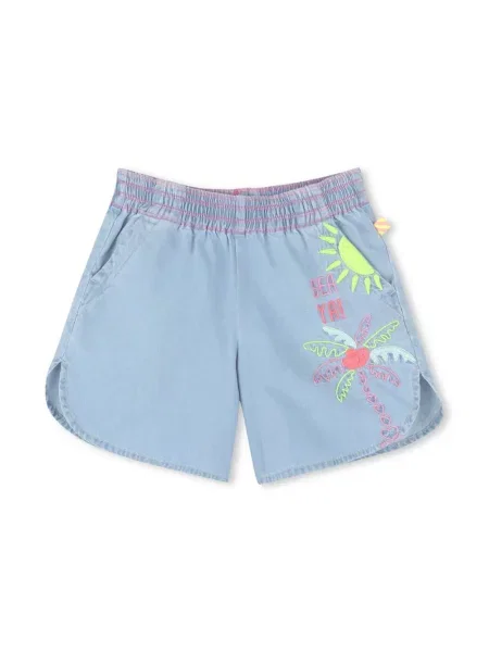 Szorty jeansowe dziecięce Billieblush niebieskie