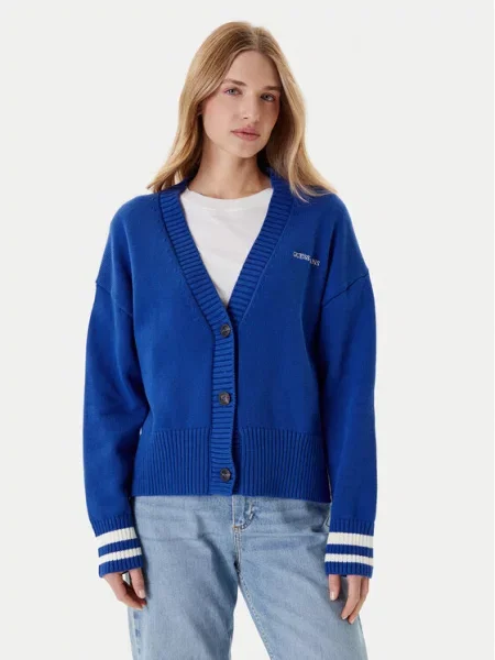 Ζακέτα Guess Jeans μπλε