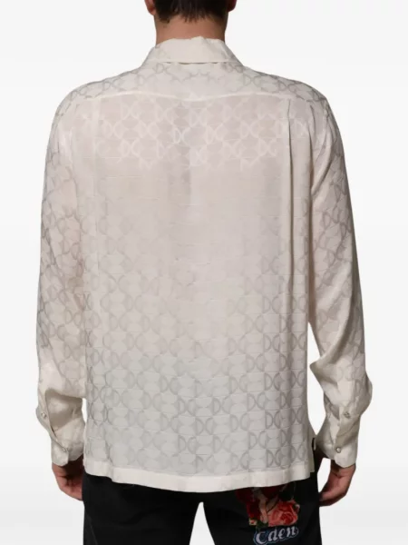 Lung cămașă Dolce & Gabbana cu autograf