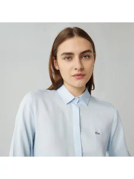 Рубашка Lacoste синяя
