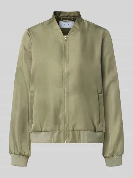 Kurtka bomberka ze stójką model PAPAYA' Vila khaki