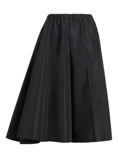 Pantaloni scurți Patou asimetrice negru