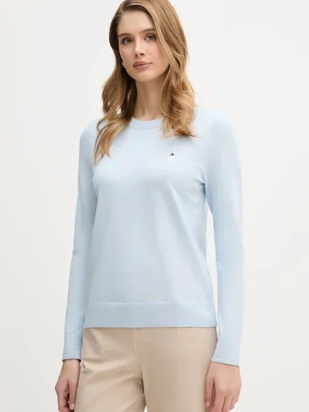 TOMMY HILFIGER Pulover bleumarin / deschis albastru