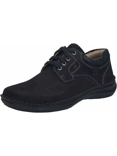 Sneakersy Josef Seibel skórzane czarne