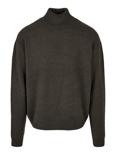 Urban Classics Pulover črna rjava