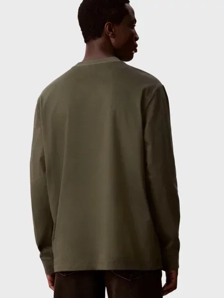 Лонгслів Calvin Klein зелений