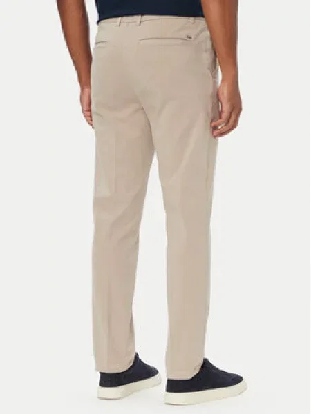 BOSS Chino hlače Modern Fit bež