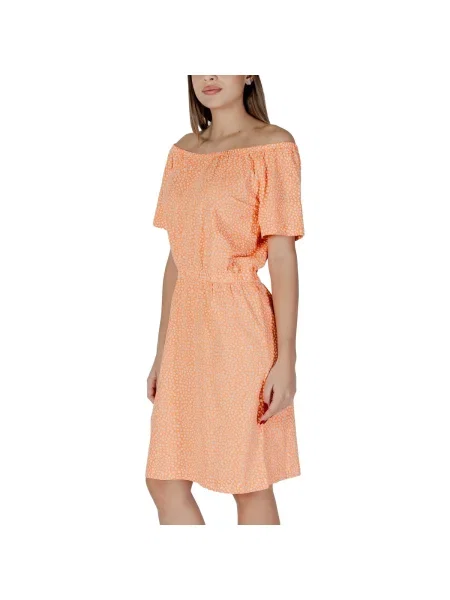 Rochie B.young portocaliu