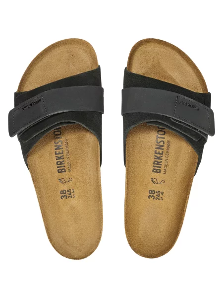 Birkenstock De piele șlapi Oita | narrow fit negru