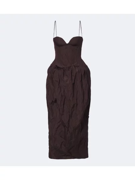 Rochie Magda Butrym maro