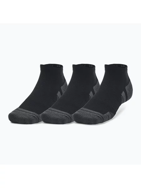Ponožky Under Armour Performance Tech Low 3 páry black/black/jet grey černé