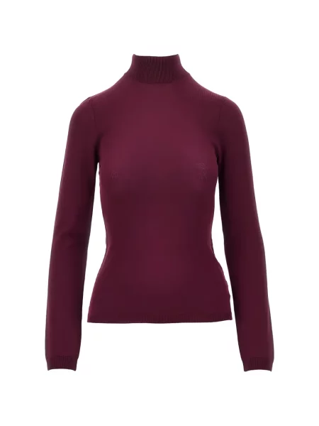 Pulover Jil Sander de lână roșu