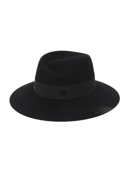 Czapka Maison Michel filcowa czarna