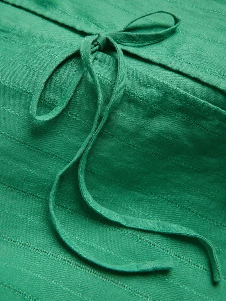 Reserved Лляна блуза зелений