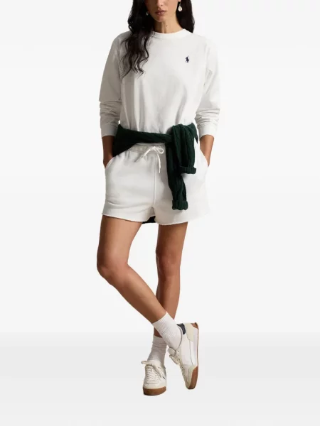 Велурени бягане с яка чорапи Polo Ralph Lauren синьо