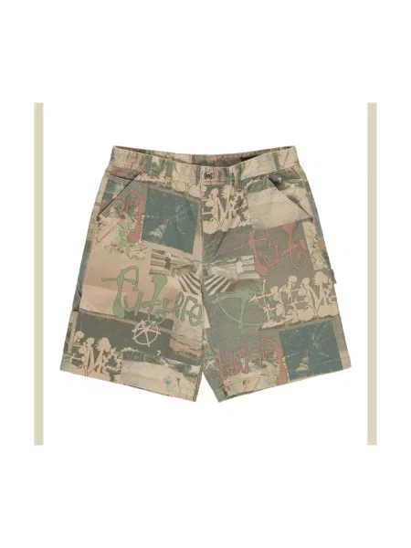 Džínové šortky Element hnědé