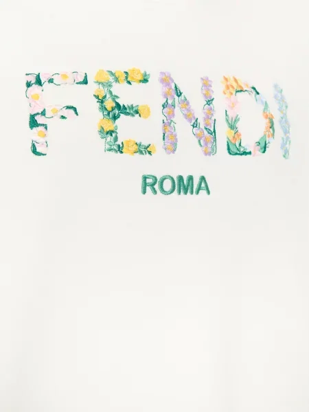 Fendi Bluza Nierozpinana weiss biała