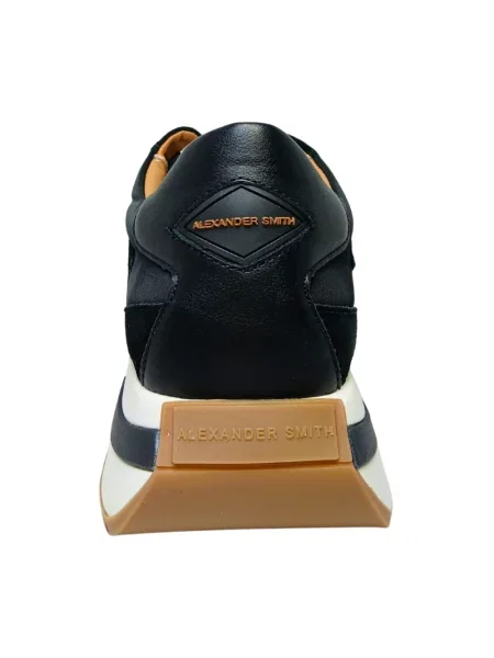 Sneakersy Alexander Smith skórzane czarne