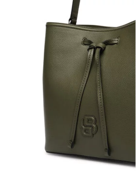BOSS Torbica Anett Drawstring Tamno zelena