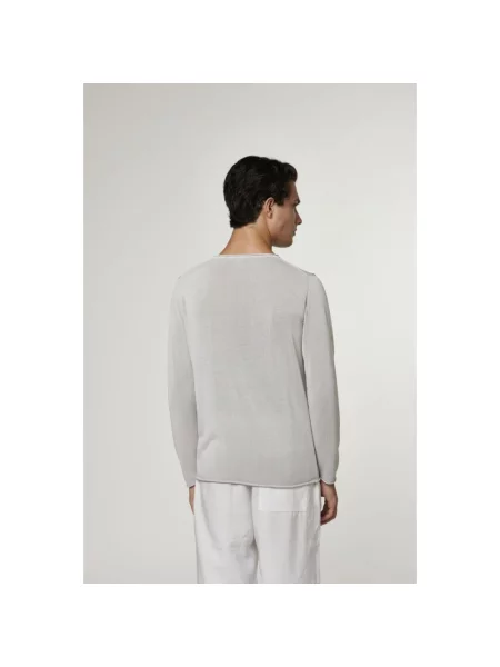 Dzianinowy sweter Daniele Fiesoli beżowy