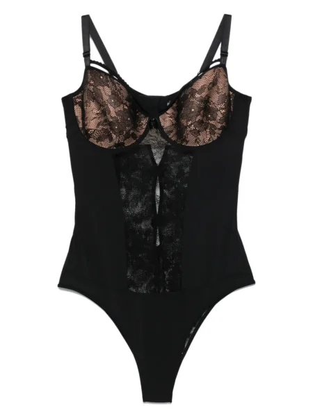 Body Marlies Dekkers din dantelă negru