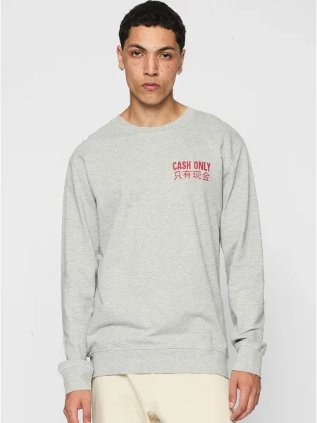 Dukserice Mister Tee siva