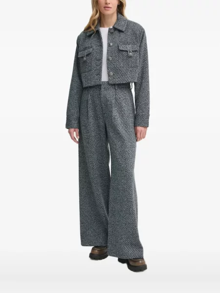 Bluzka Gestuz o krotszym kroju szara