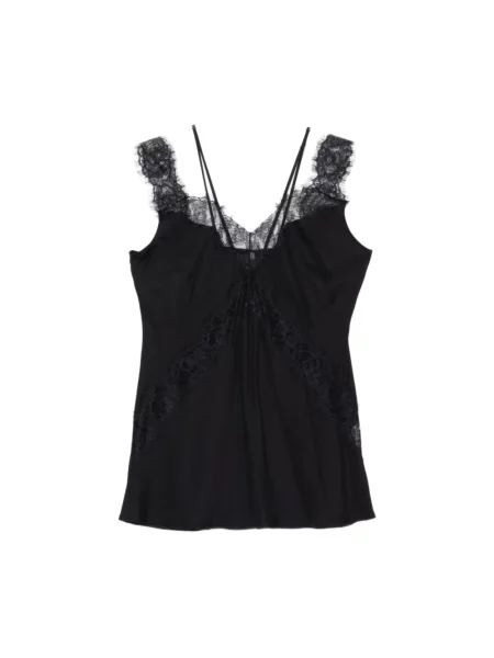 Bluzka Pinko z twillu czarna