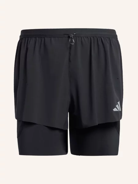 Adidas Bežecké Šortky 2 V 1 černá