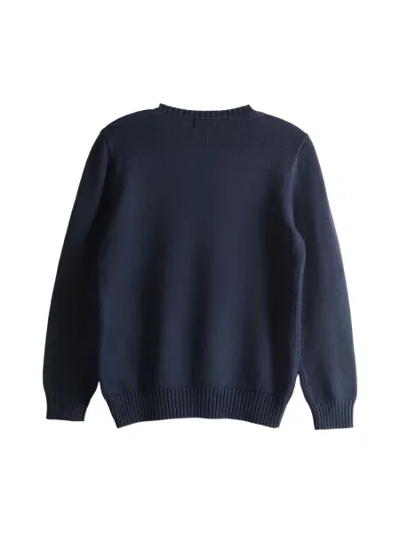 Koszulka polo Polo Ralph Lauren z okrągłym dekoltem granatowa