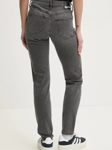 Джинсы Karl Lagerfeld Jeans серые
