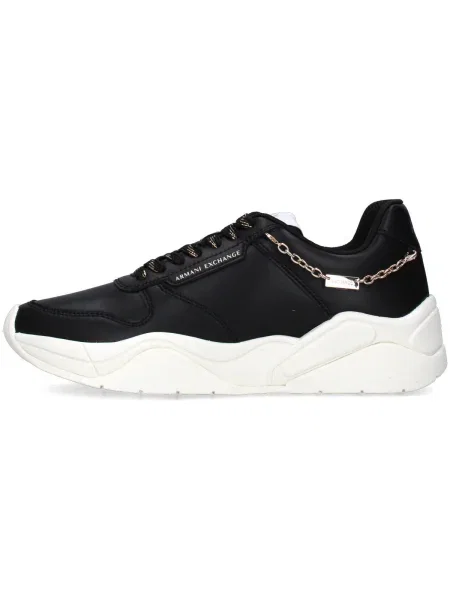Pantofi Armani Exchange din piele negru