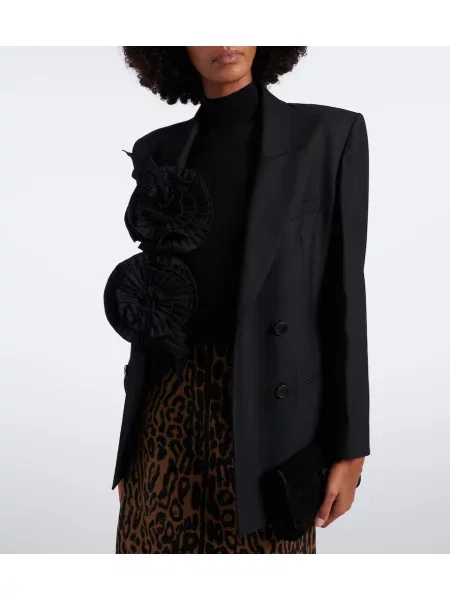 Pulover Carolina Herrera de lână negru