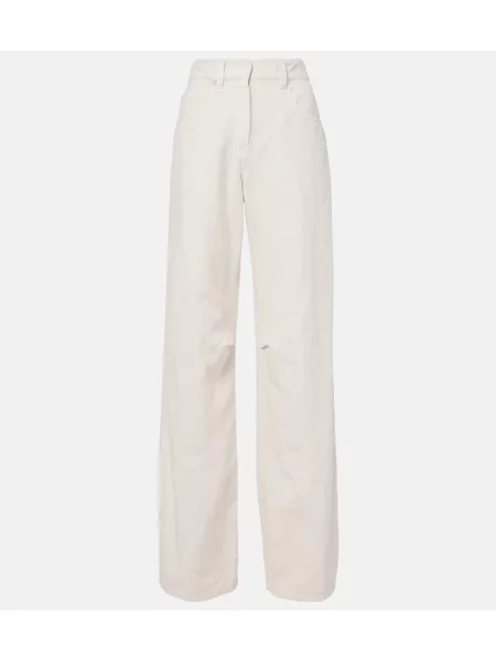 Blugi Brunello Cucinelli alb