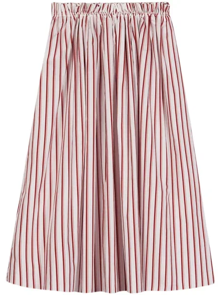 Fustă Ports 1961 cu dungi alb