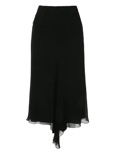 Fustă Victoria Beckham negru