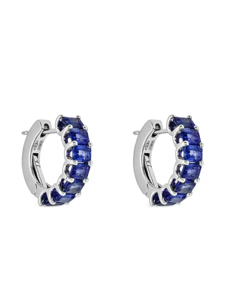 Cercei Jewels Aficionado argintiu