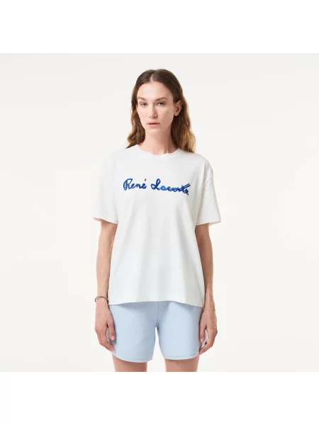Lacoste T-Shirt biały